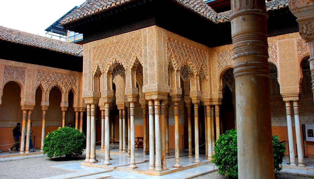 Foto de la Alhambra por dentro